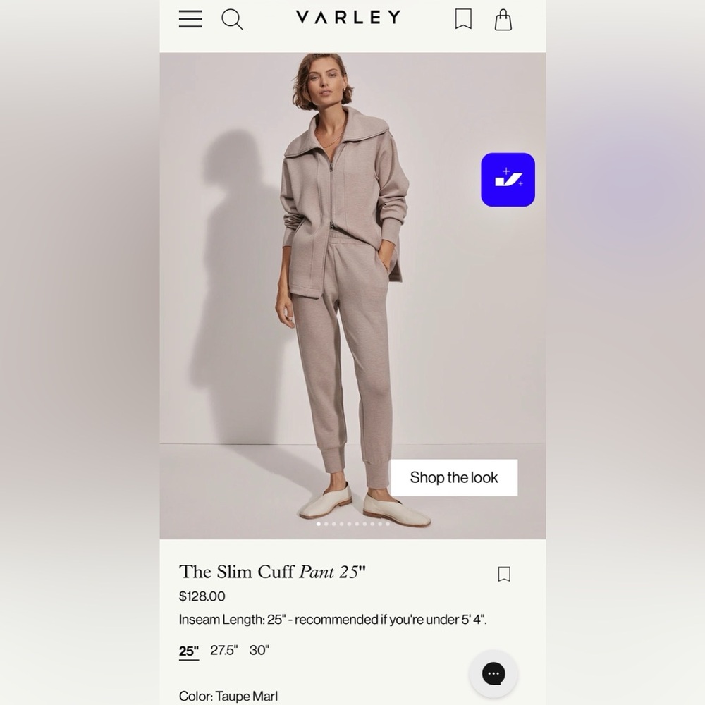 Varley Doublesoft set size medium